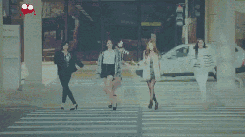 Street GIF - K Pop Korean Pedestrian Crossing GIFs
