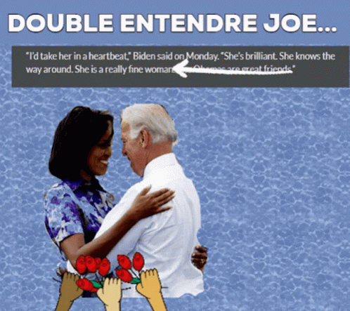 Joe Biden Michelle Obama GIF - Joe Biden Michelle Obama Vote GIFs