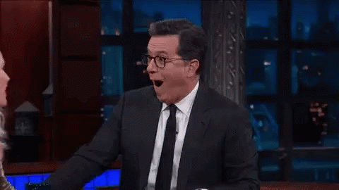 Stephen Colbert Shocked GIF - Stephen Colbert Shocked Oh GIFs