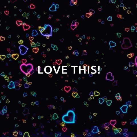 Hearts Love This GIF - Hearts Love This Colorful GIFs