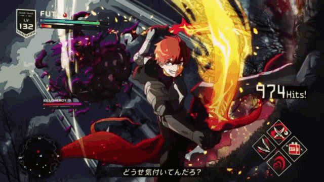 a screenshot of a video game with the number 974 hits on it