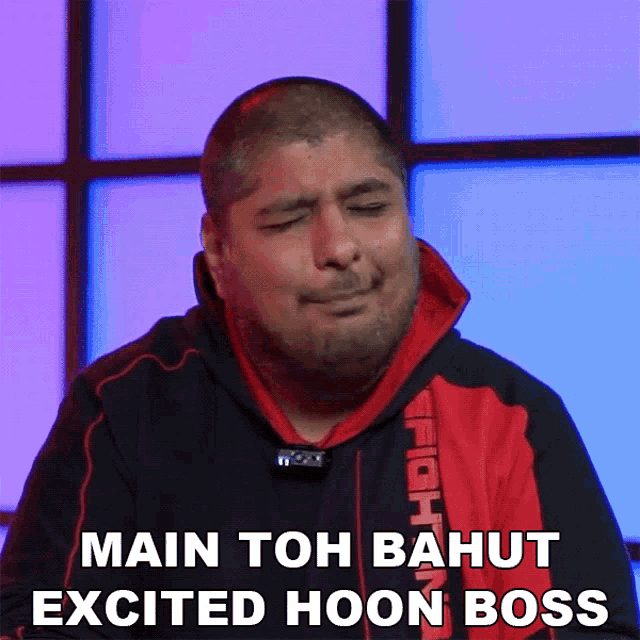 Main Toh Bahut Excited Hoon Boss Emi GIF - Main Toh Bahut Excited Hoon Boss Emi Rahul Hinduja GIFs