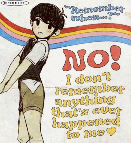 Omori Remember When GIF - Omori Remember When No I Dont Remember Anything Thats Ever Happend To Me GIFs