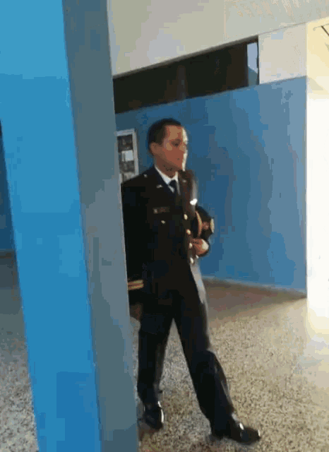 Officer Walking GIF - Officer Walking Ayalo GIFs