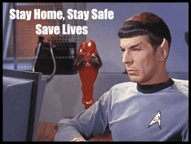 Star Trek Star Trek Tos GIF - Star Trek Star Trek Tos Stay Home GIFs