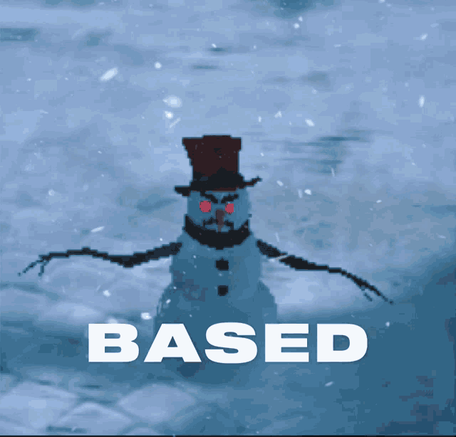 Based Snowman GIF - Based Snowman Angry GIFs
