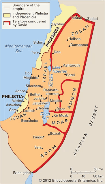 a map showing the boundary of the empire