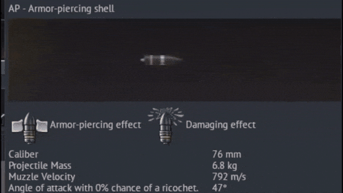 a video game screen shows the armor-piercing effect