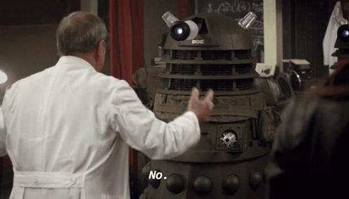 Dalek Doctor Who GIF - Dalek Doctor Who No GIFs