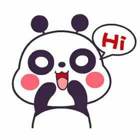 Panda Hi GIF - Panda Hi Cute GIFs