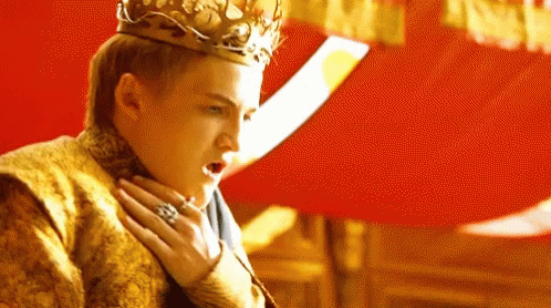 Joffrey Baratheon Choking GIF - Joffrey Baratheon Choking Game Of Thrones GIFs