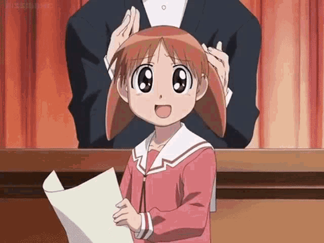 Azumanga Daioh Anime GIF - Azumanga Daioh Anime Chiyo Mihama GIFs