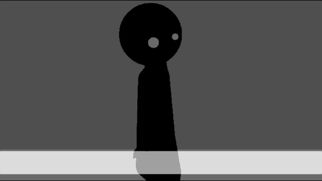 a silhouette of a person with the words you 've always liked the hard way huh