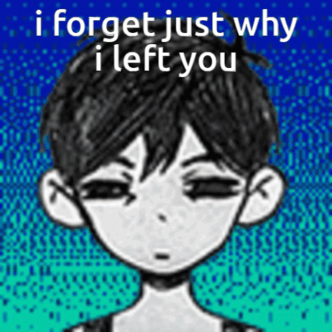 Omori I Forget GIF - Omori I Forget Why I Left You GIFs