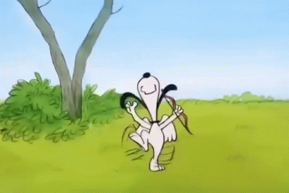 When Cupid'S Arrow Misses GIF - Charliebrown Snoopy Cupid GIFs