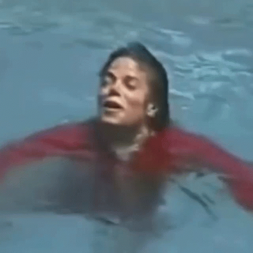 Swimming Michael Jackson GIF - Swimming Michael Jackson Itsrucka GIFs