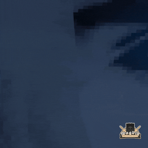 a blue background with a logo that says magdb on it