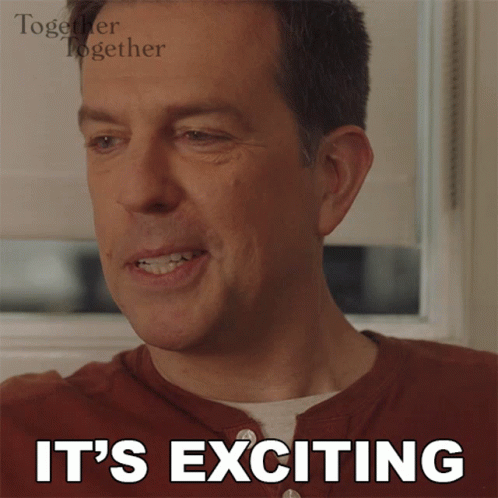 Its Exciting Matt GIF - Its Exciting Matt Together Together GIFs