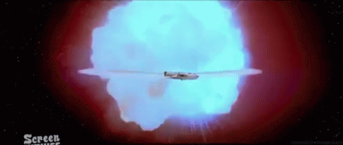 Who Doesn'T Like Shit Blowing Up? GIF - Millennium Falcon Star Wars Explosion GIFs
