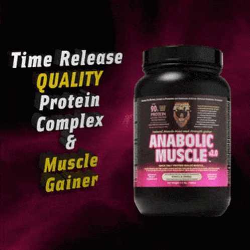 Healthy N Fit Anabolic Muscle GIF - Healthy N Fit Anabolic Muscle Time Release Protein GIFs