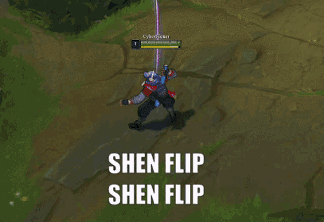 League Of Legends Shen Flip GIF - League Of Legends Shen Flip Shen GIFs