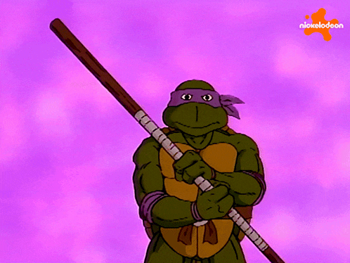 Ready For Battle Donatello GIF - Ready For Battle Donatello Teenage Mutant Ninja Turtles GIFs