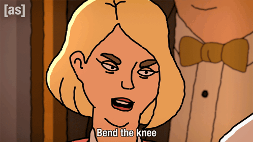 Bend The Knee Royal Crackers GIF - Bend The Knee Royal Crackers Show Respect GIFs