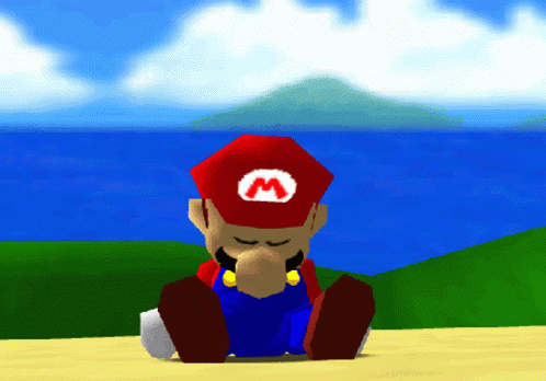 Super Mario Sleeping GIF - Super Mario Sleeping Sleep GIFs