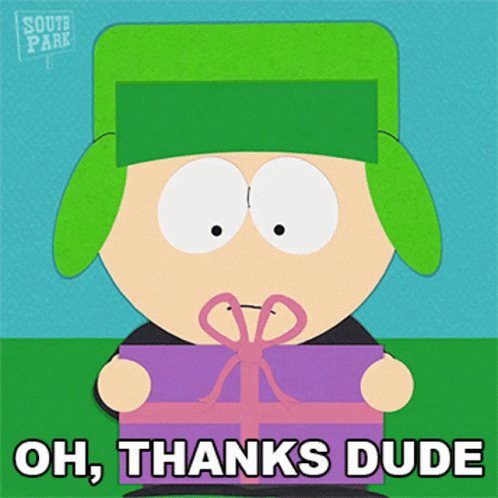 Oh Thanks Dude Kyle Broflovski GIF - Oh Thanks Dude Kyle Broflovski South Park GIFs