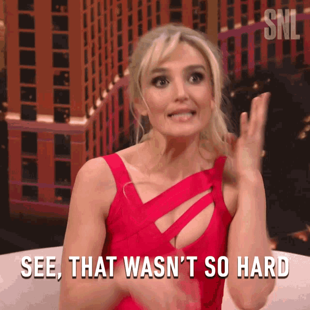 See That Wasnt So Hard Saturday Night Live GIF - See That Wasnt So Hard Saturday Night Live I Told You GIFs