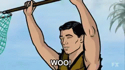 Woo GIF - Archer Woo Excited GIFs