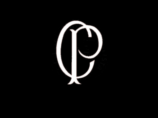 a black background with a corinthians logo