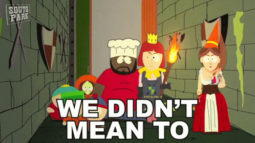 We Didnt Mean To Jerome Mcelroy GIF - We Didnt Mean To Jerome Mcelroy South Park GIFs