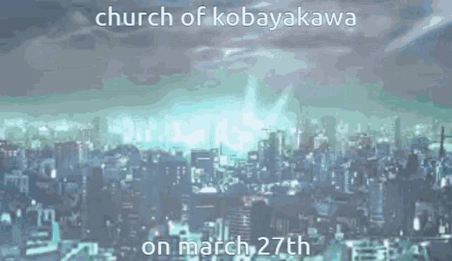 Church Of Kobayakawa Kobayakawa GIF - Church Of Kobayakawa Kobayakawa Gum GIFs