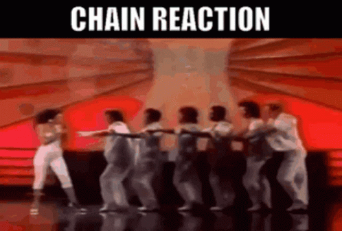 Diana Ross Chain Reaction GIF