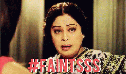 #faintsss GIF - Bollywood Faint Indian GIFs