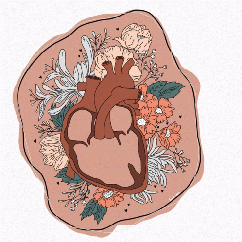 Heart Flowers GIF - Heart Flowers Drawing GIFs