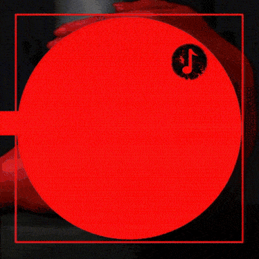a red circle with the letter r and a on it