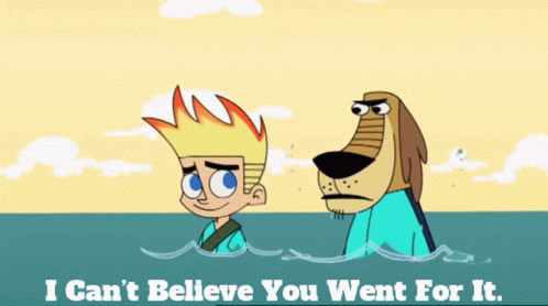 Johnny Test I Cant Believe You Went For It GIF - Johnny Test I Cant Believe You Went For It I Cant Believe You Felt For It GIFs