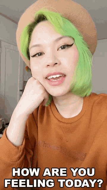 How Are You Feeling Today Goldie Chan GIF - How Are You Feeling Today Goldie Chan How Do You Feel About Today GIFs
