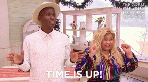 Time Is Up Alan Shane Lewis GIF - Time Is Up Alan Shane Lewis Ann Pornel GIFs