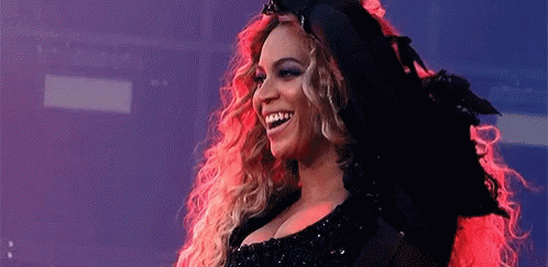 Beyonce Laughing GIF - Beyonce Laughing Hair GIFs