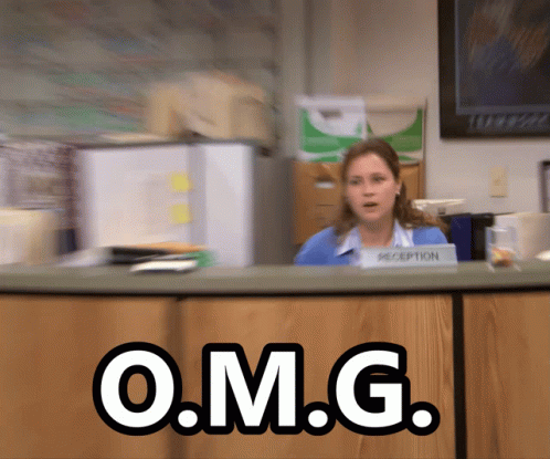 Pam Office GIF - Pam Office Omg GIFs