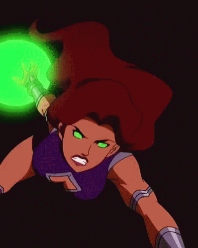 Starfire Power GIF - Starfire Power Teen Titans GIFs