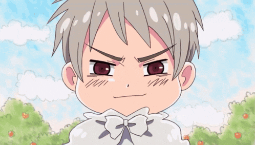a cartoon drawing of a boy with a bow tie