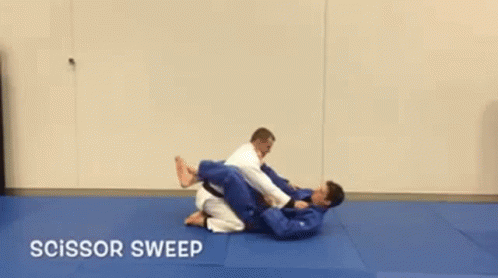 Jatuh Lu Apada GIF - Scissor Sweep Judo Beladiri Judo GIFs