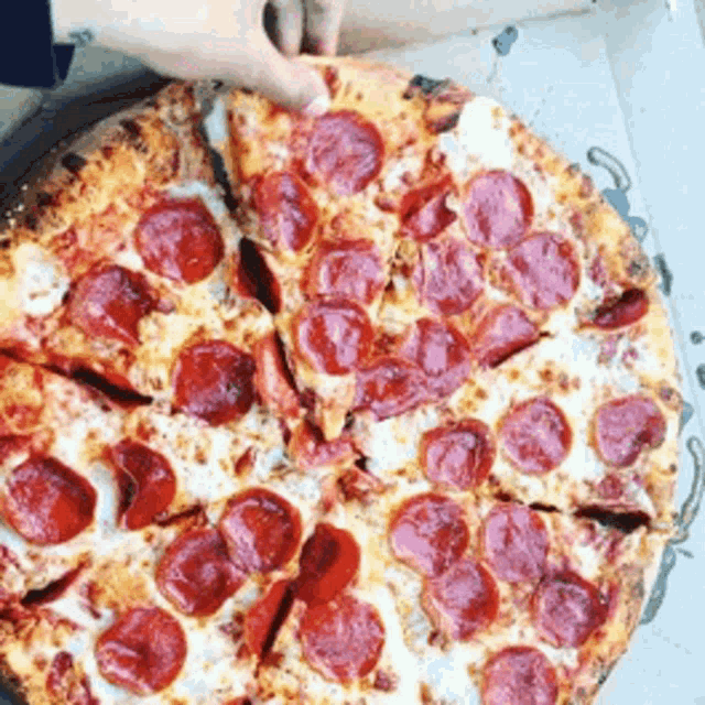 Pizza Pepperoni Pizza GIF - Pizza Pepperoni Pizza Food GIFs