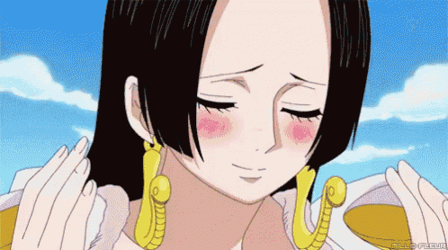 a cartoon of a woman with her eyes closed and the word millefleur on the bottom