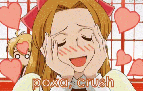 Poxa Crush GIF - Poxa Crush Blush Anime GIFs