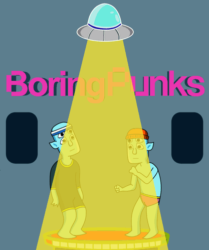 Boringpunks Alien GIF - Boringpunks Alien Dance GIFs